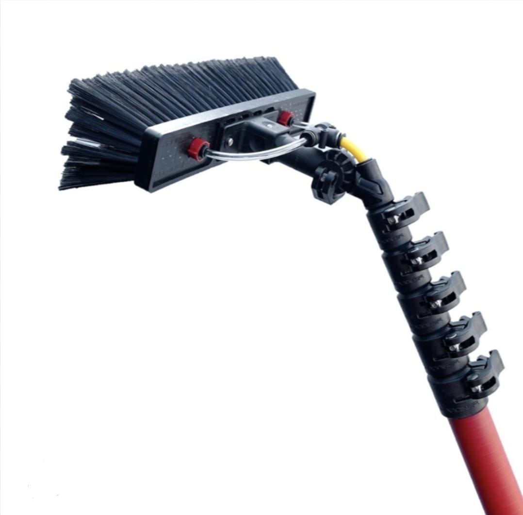 Karbonfiber Teleskopik sırık İle 20 m Ye Kadar Temaslı Temizlik - 380